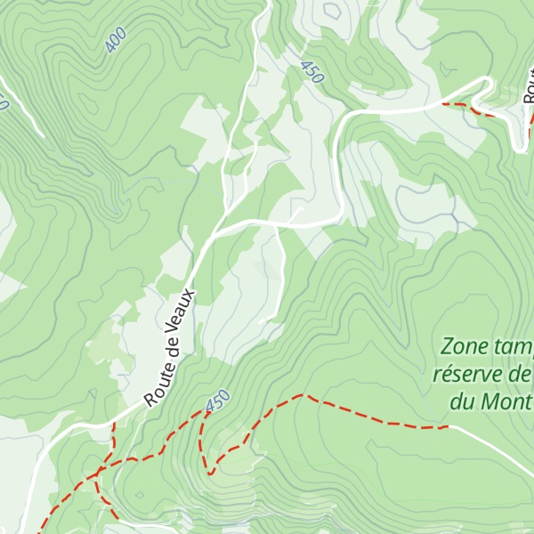 Map of Gîte Bellevue