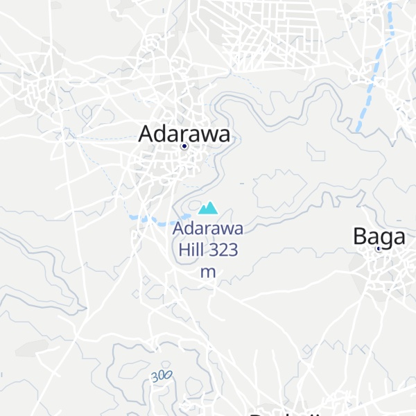Map of Adarawa Hill
