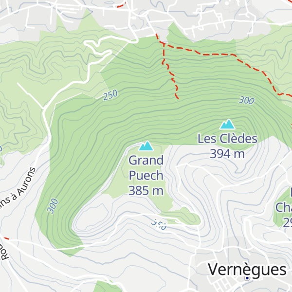 Map of Grand Puech