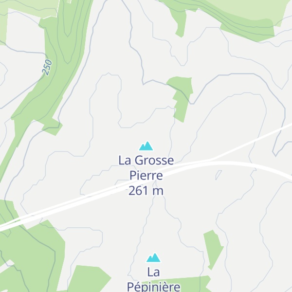 Map of La Grosse Pierre