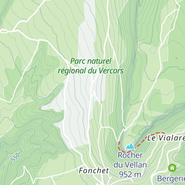 Map of La Sauzy