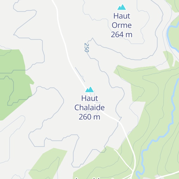 Map of Haut Chalaide