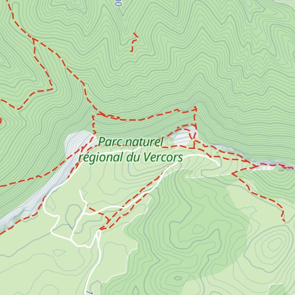 Map of Rochers de la Drayette
