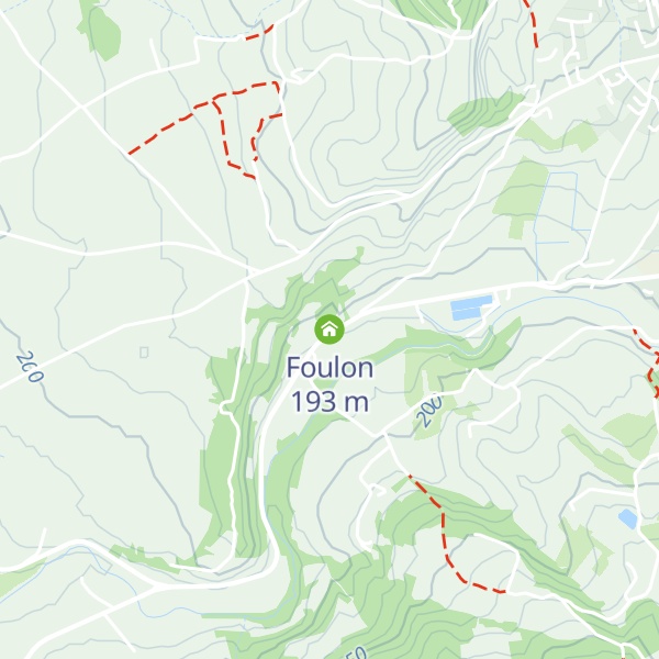 Map of Foulon
