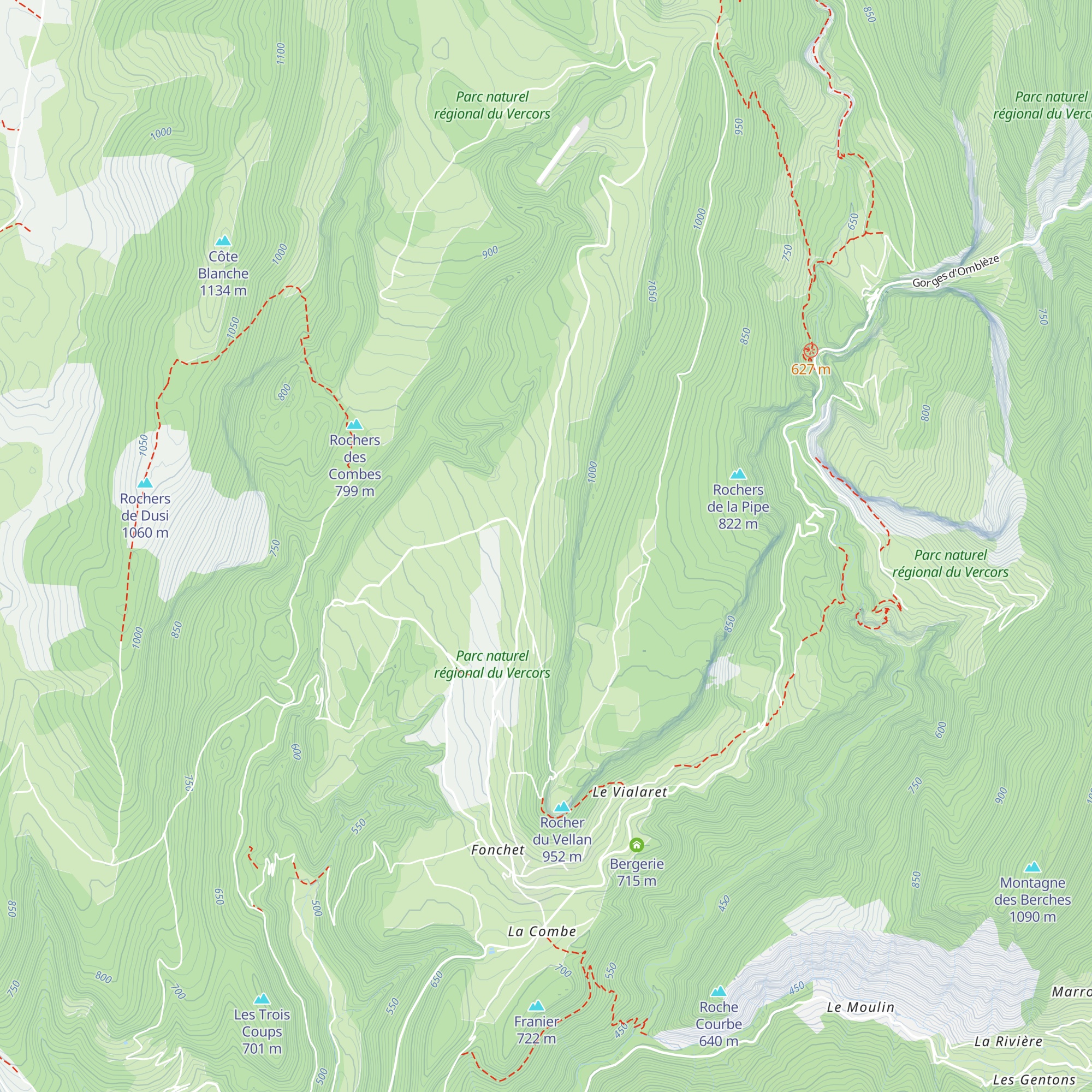 Bergerie des Trois Fontaines map
