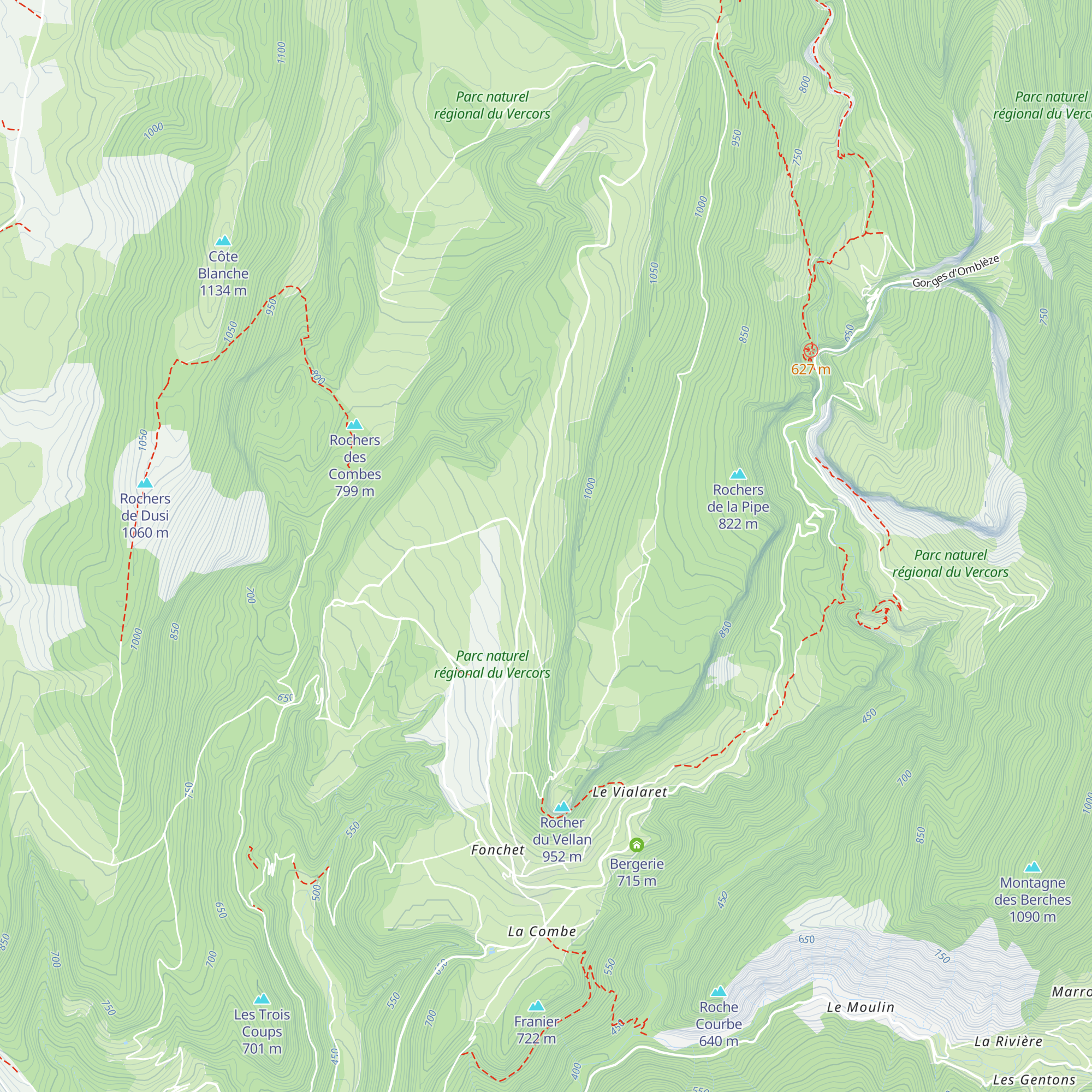 Bergerie des Trois Fontaines map