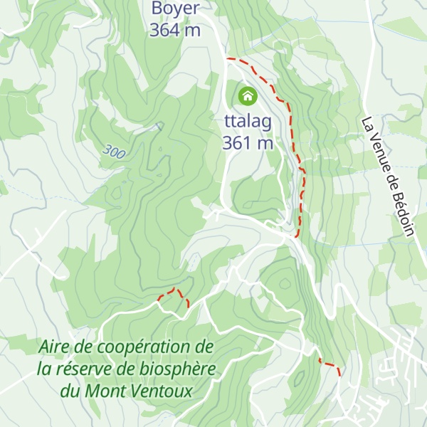 Map of Blanvac