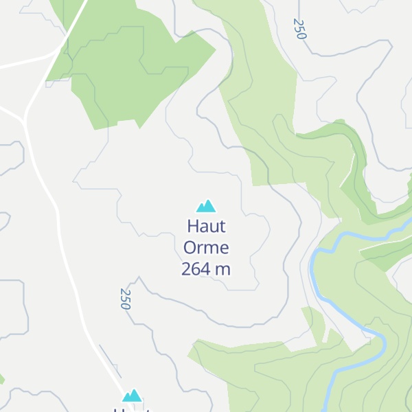 Map of Haut Orme