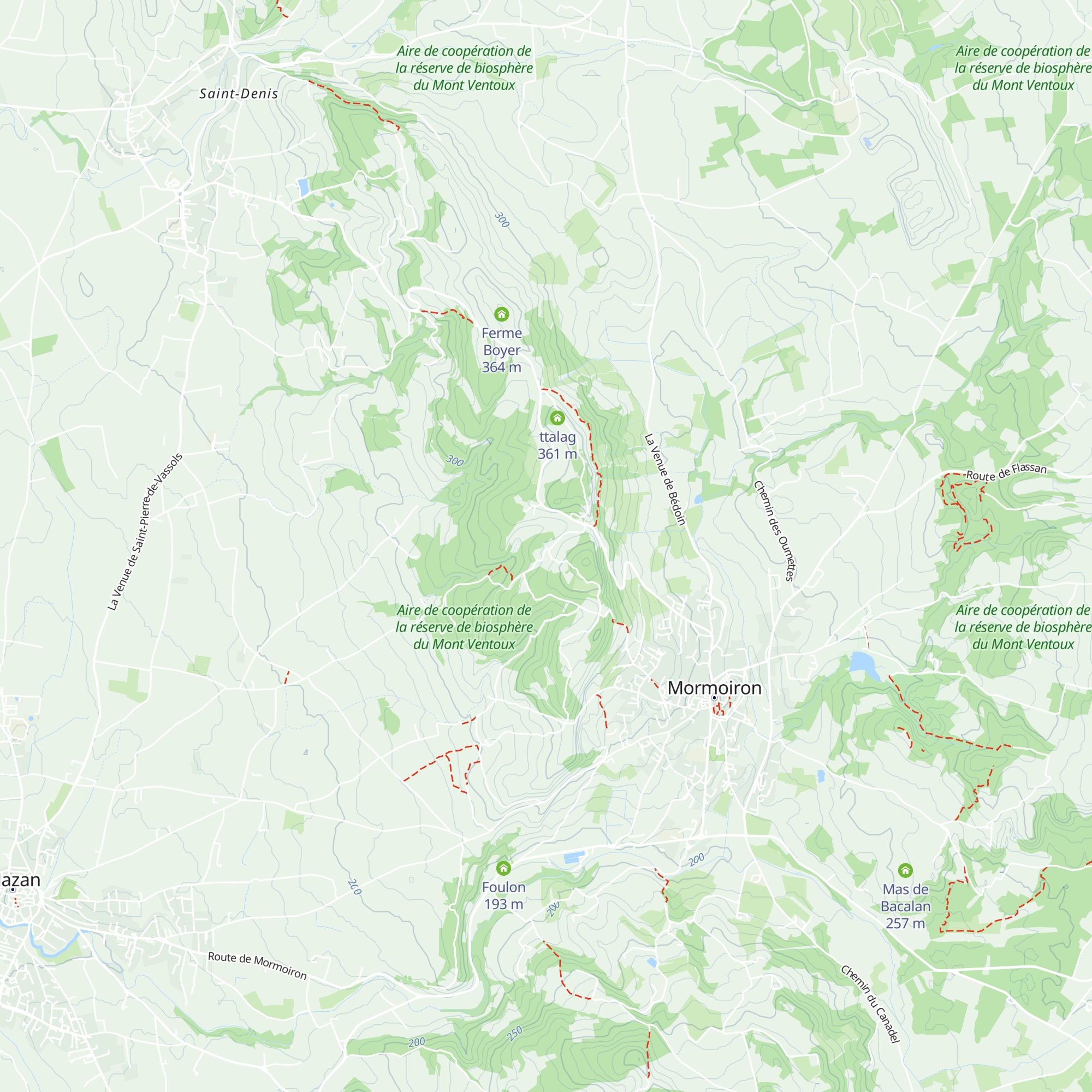 Rouget map