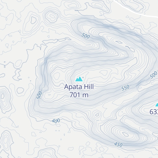 Map of Apata Hill