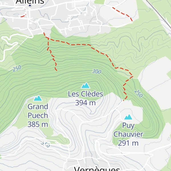 Map of Les Clèdes