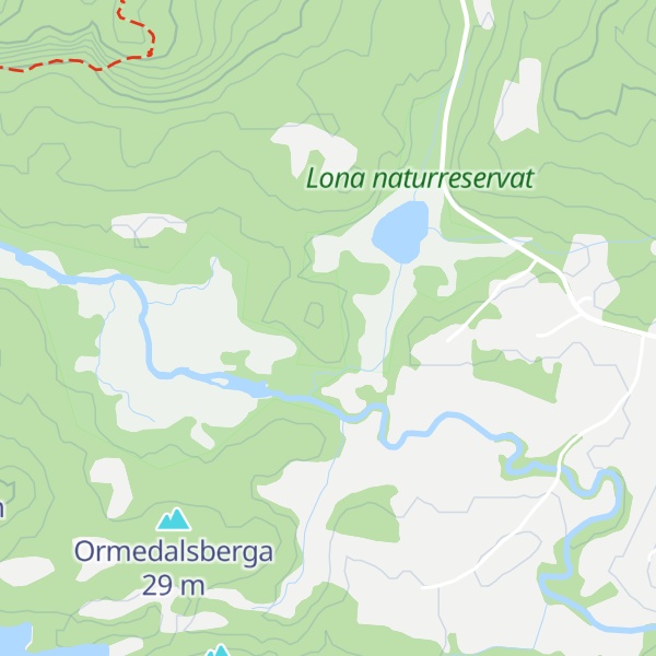 Map of Hatlehaugen