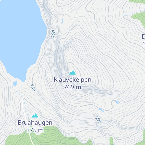 Map of Klauvekeipen