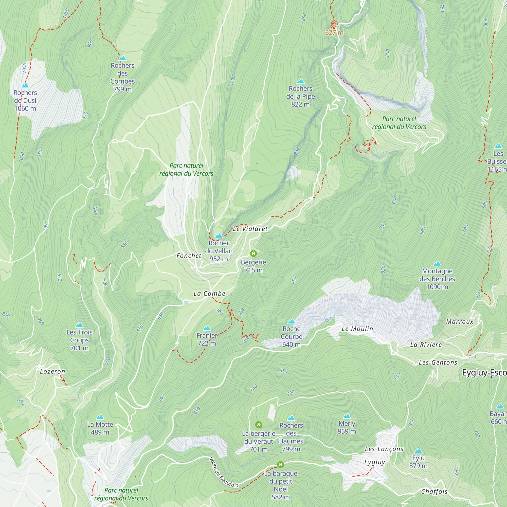 Bergerie map