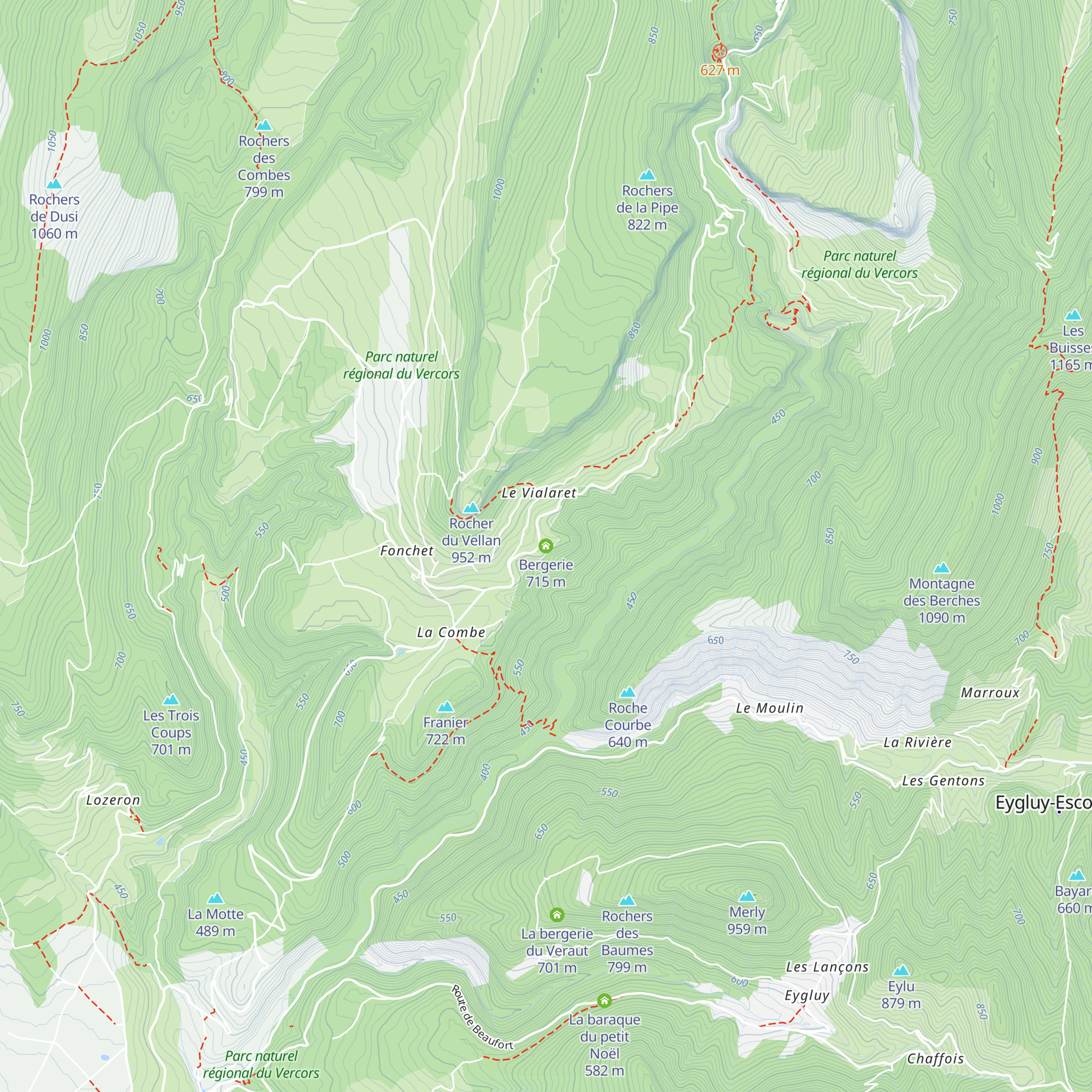 Bergerie map