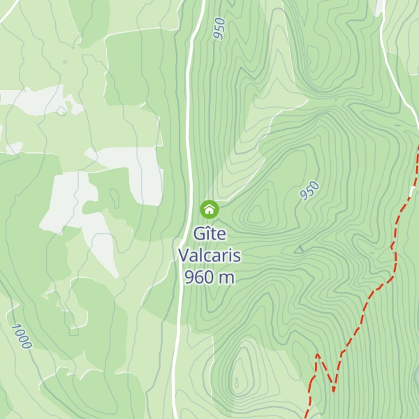 Map of Gîte Valcaris