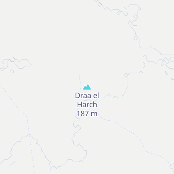 Map of Draa el Harch