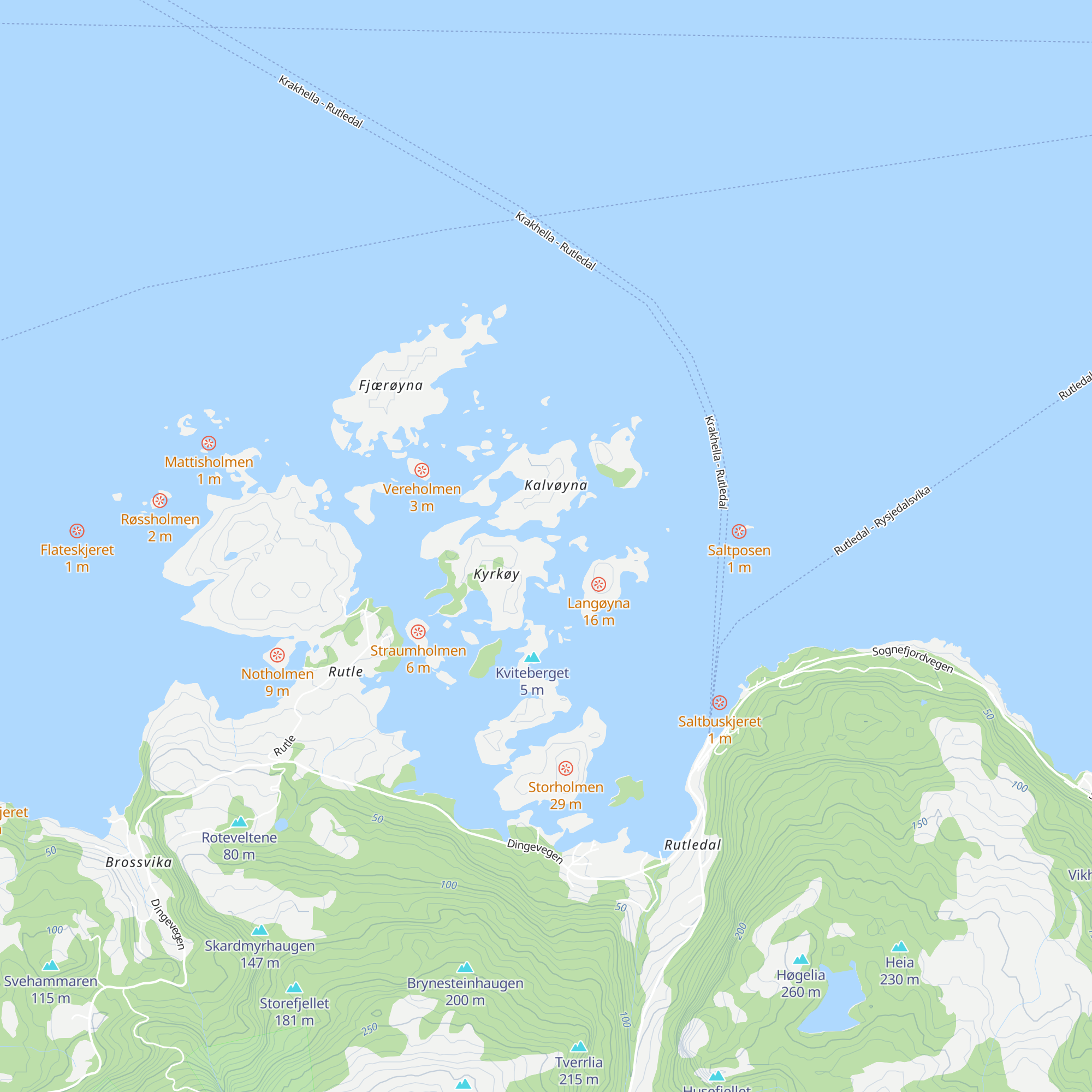 Morten Bertelsen Hytte map