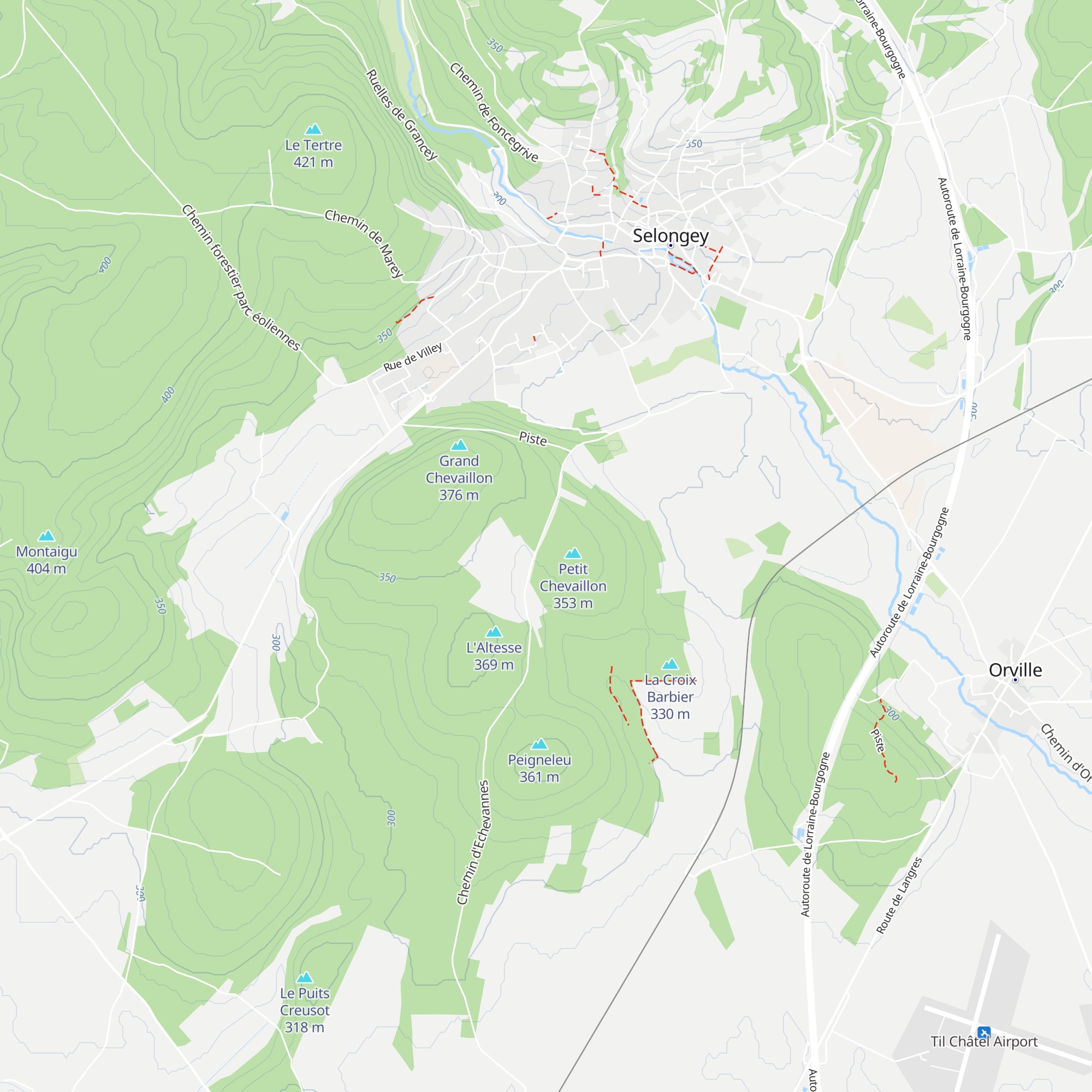 Cabane de chasse map