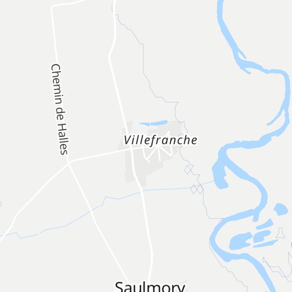 Map of Gîte François 1er