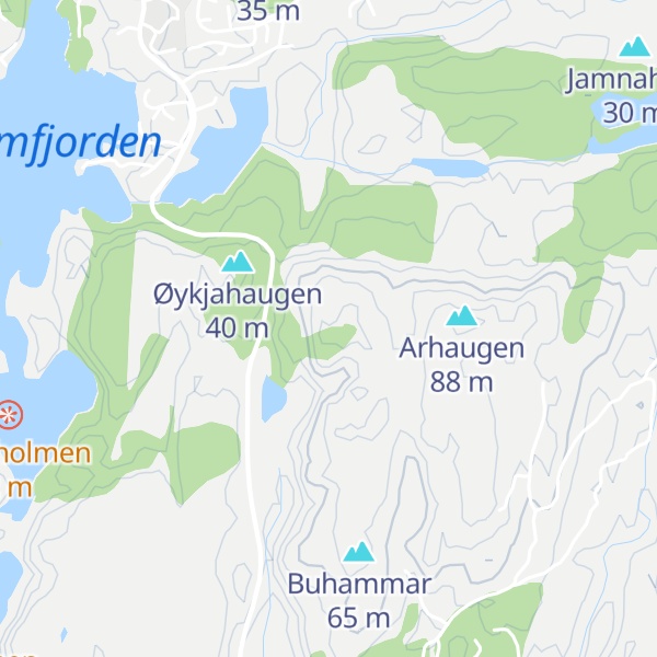 Map of Pålskardet