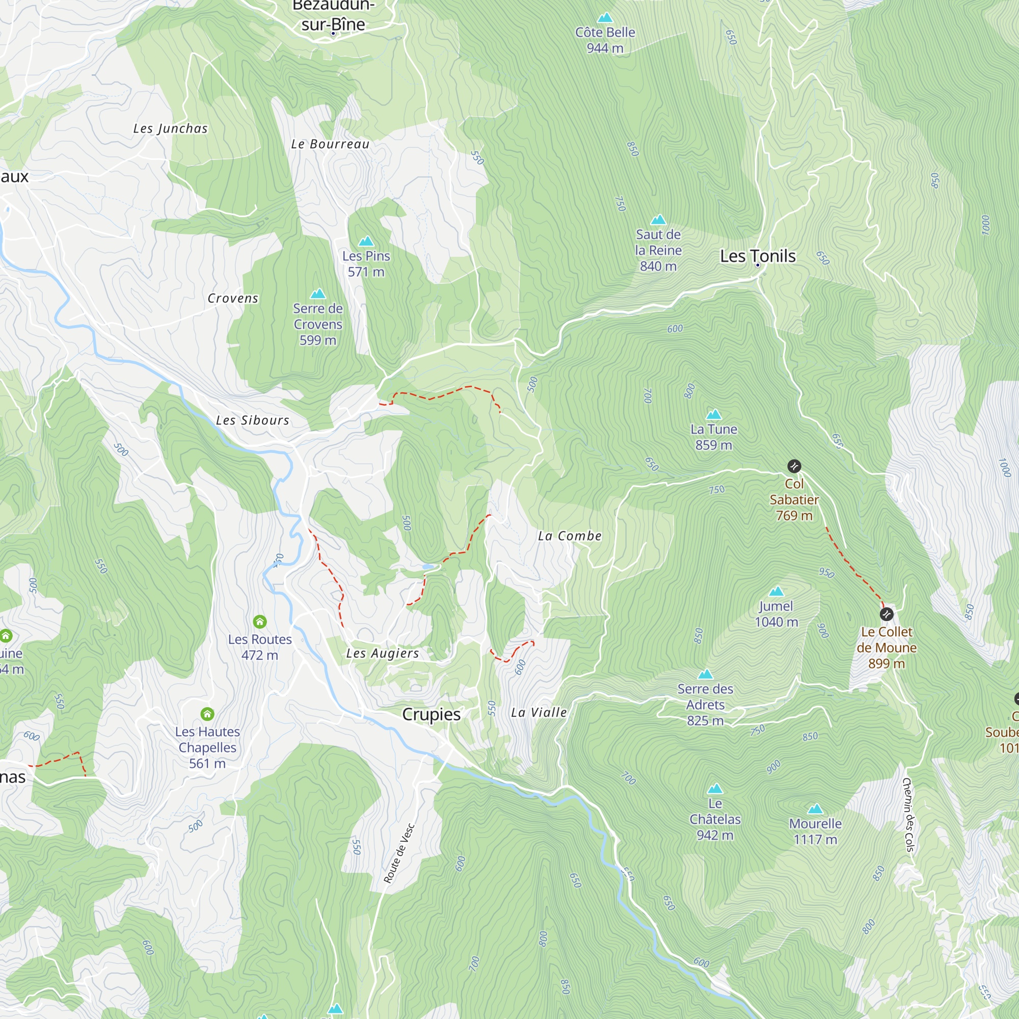 Ferme du Pérouty map