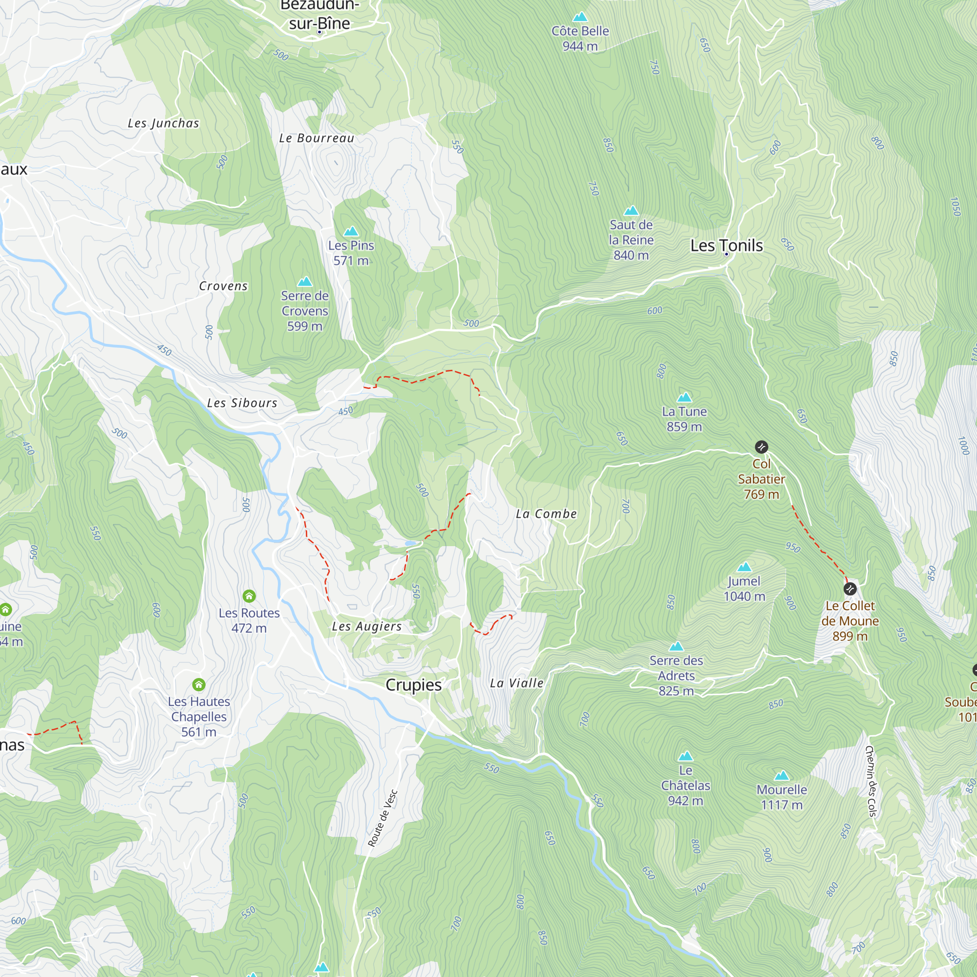 Ferme du Pérouty map