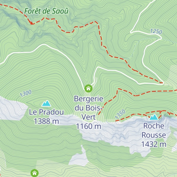 Map of Bergerie du Bois-Vert