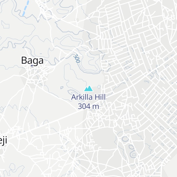 Map of Arkilla Hill