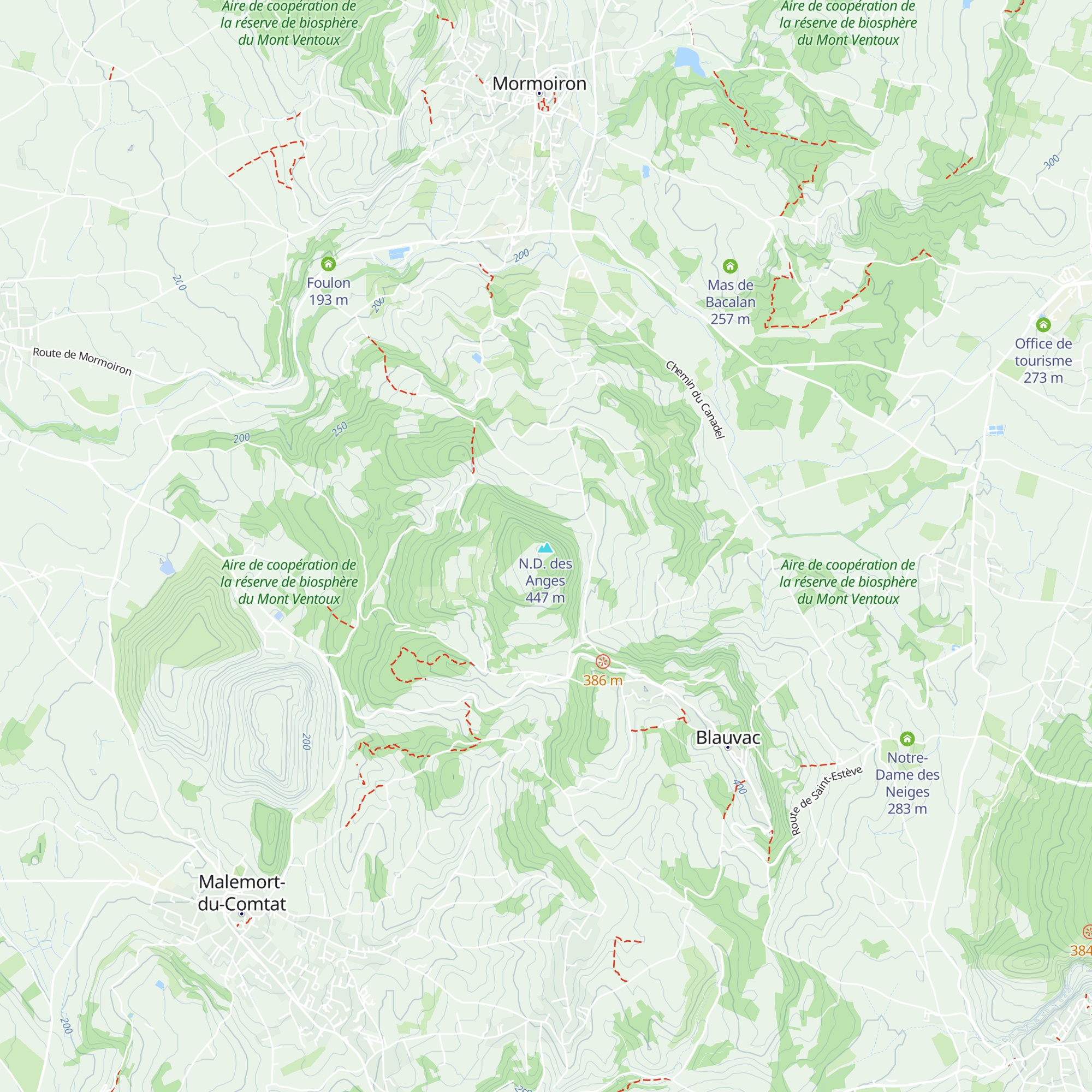Notre-Dame-des-Anges map