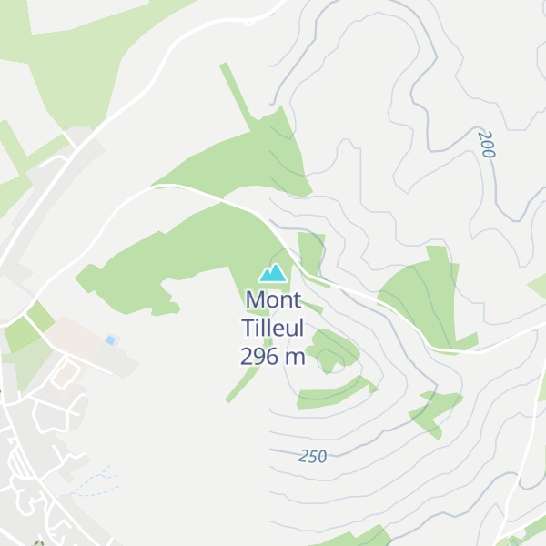 Map of Mont Tilleul
