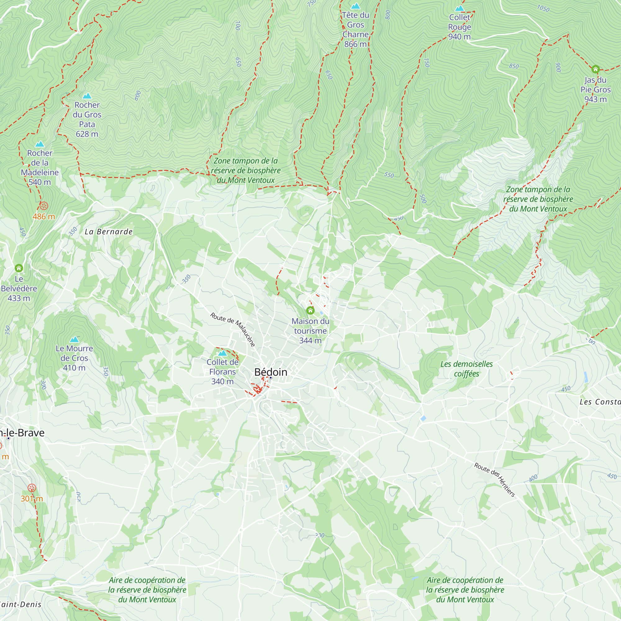 Maison du tourisme map