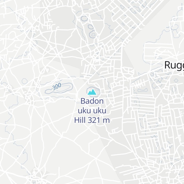 Map of Badon uku uku Hill