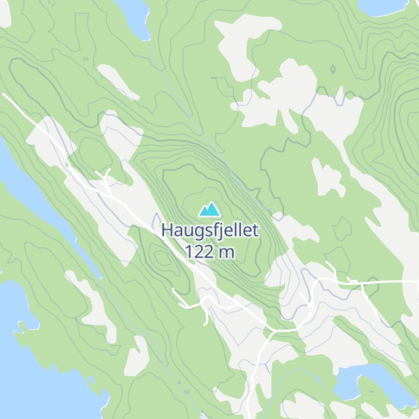Map of Haugsfjellet