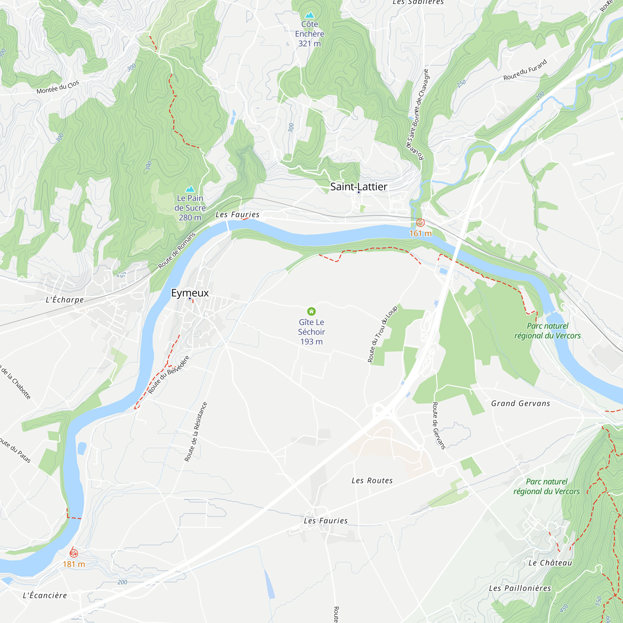 Gîte Le Séchoir map
