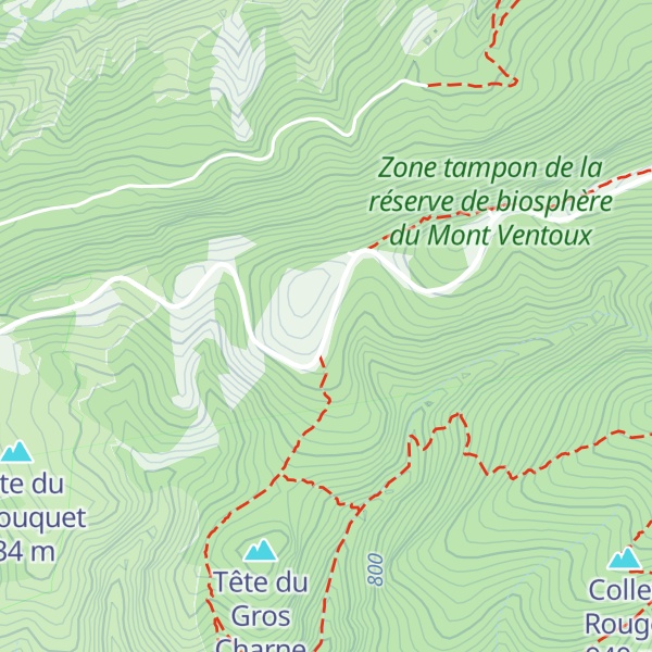 Map of Gîte Forestier des Ramayettes