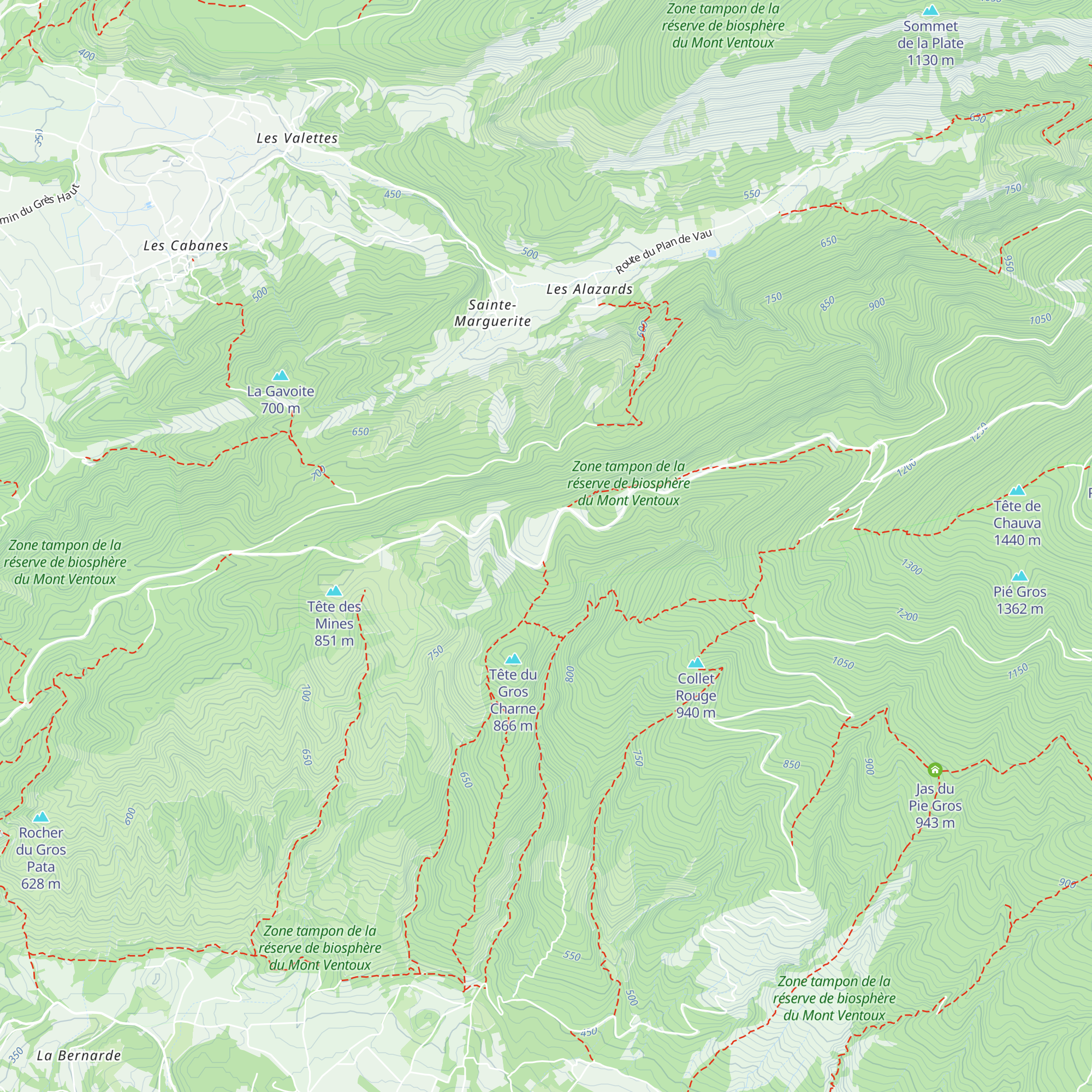 Gîte Forestier des Ramayettes map