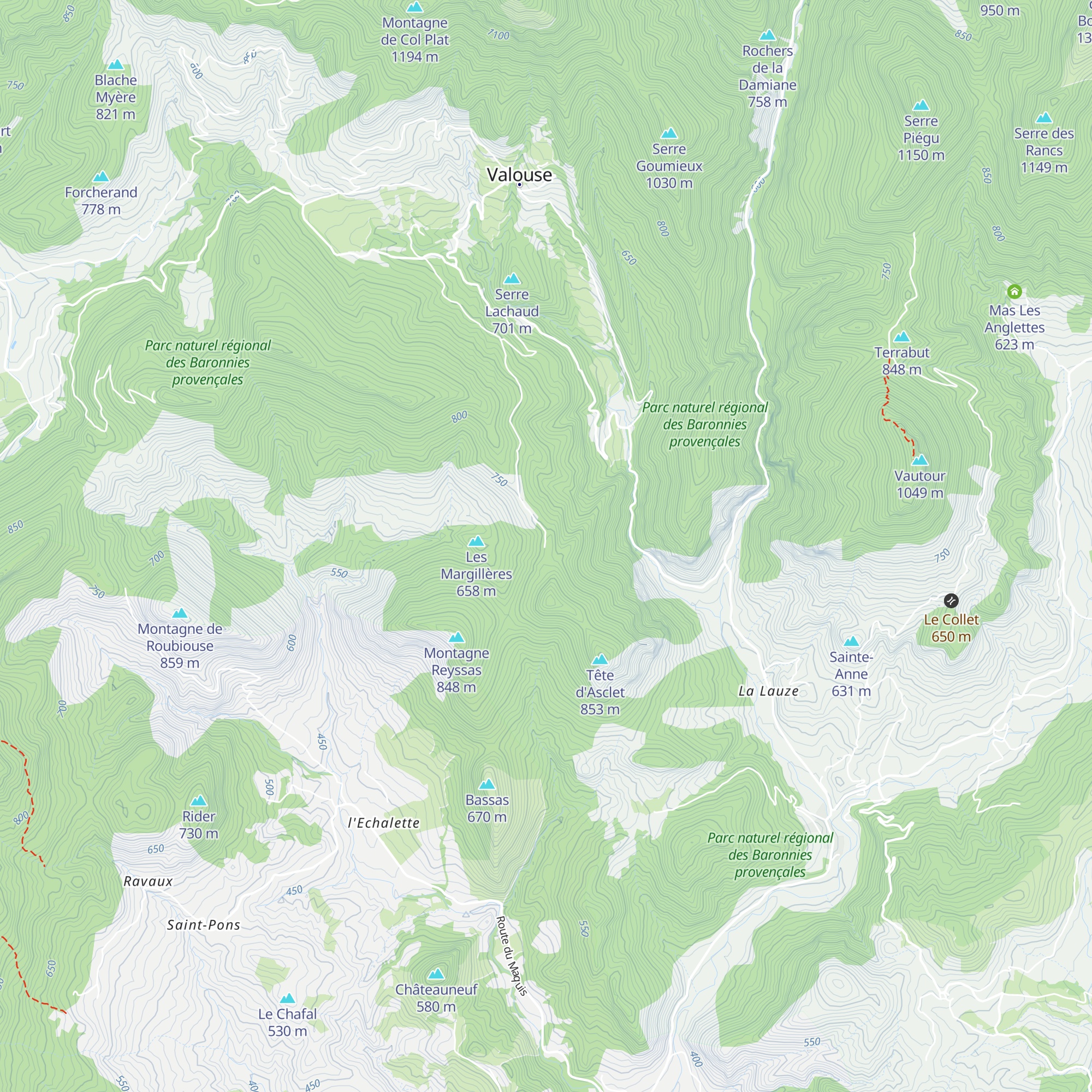 Ferme de Marinon map