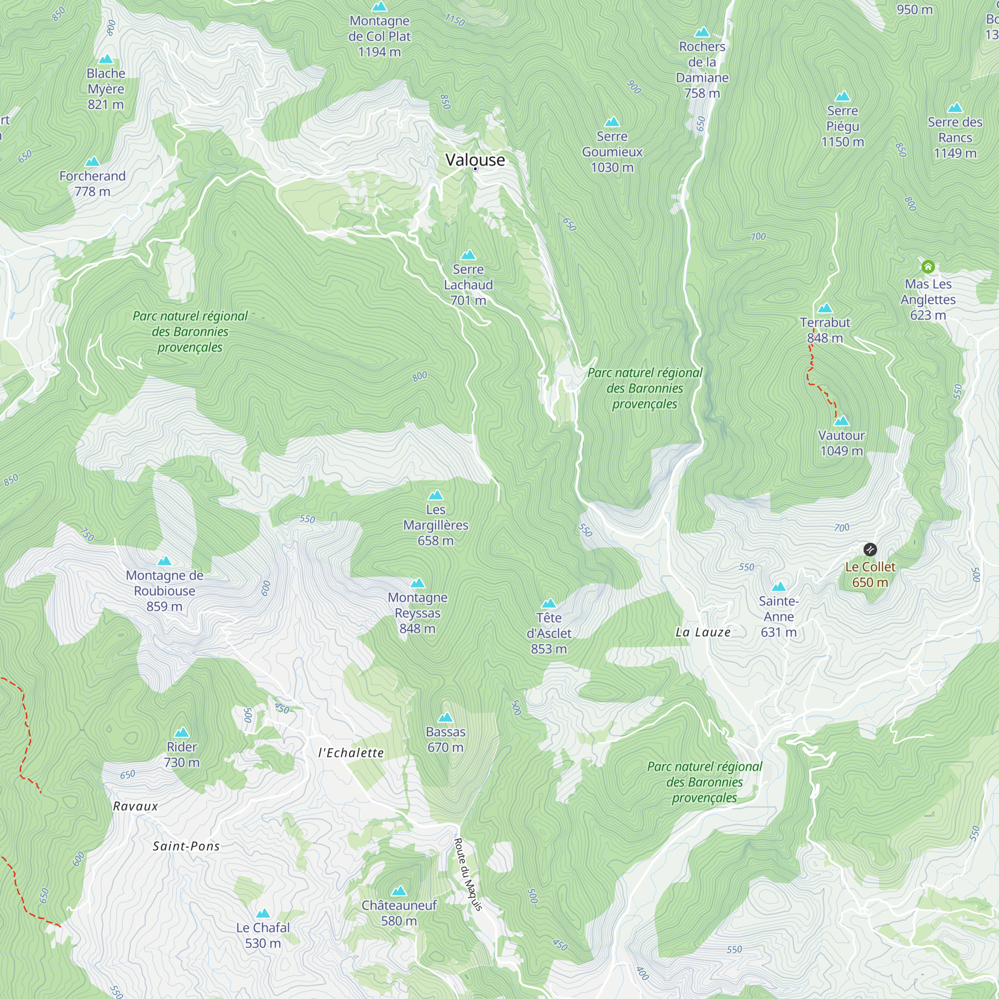 Ferme de Marinon map