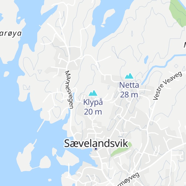 Map of Klypå