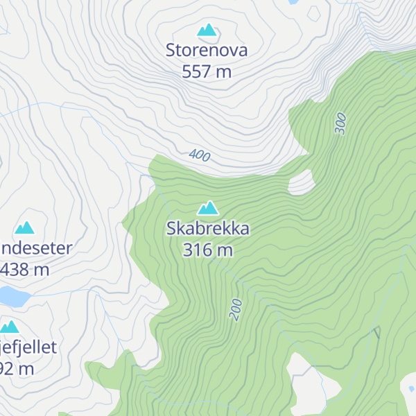 Map of Skabrekka