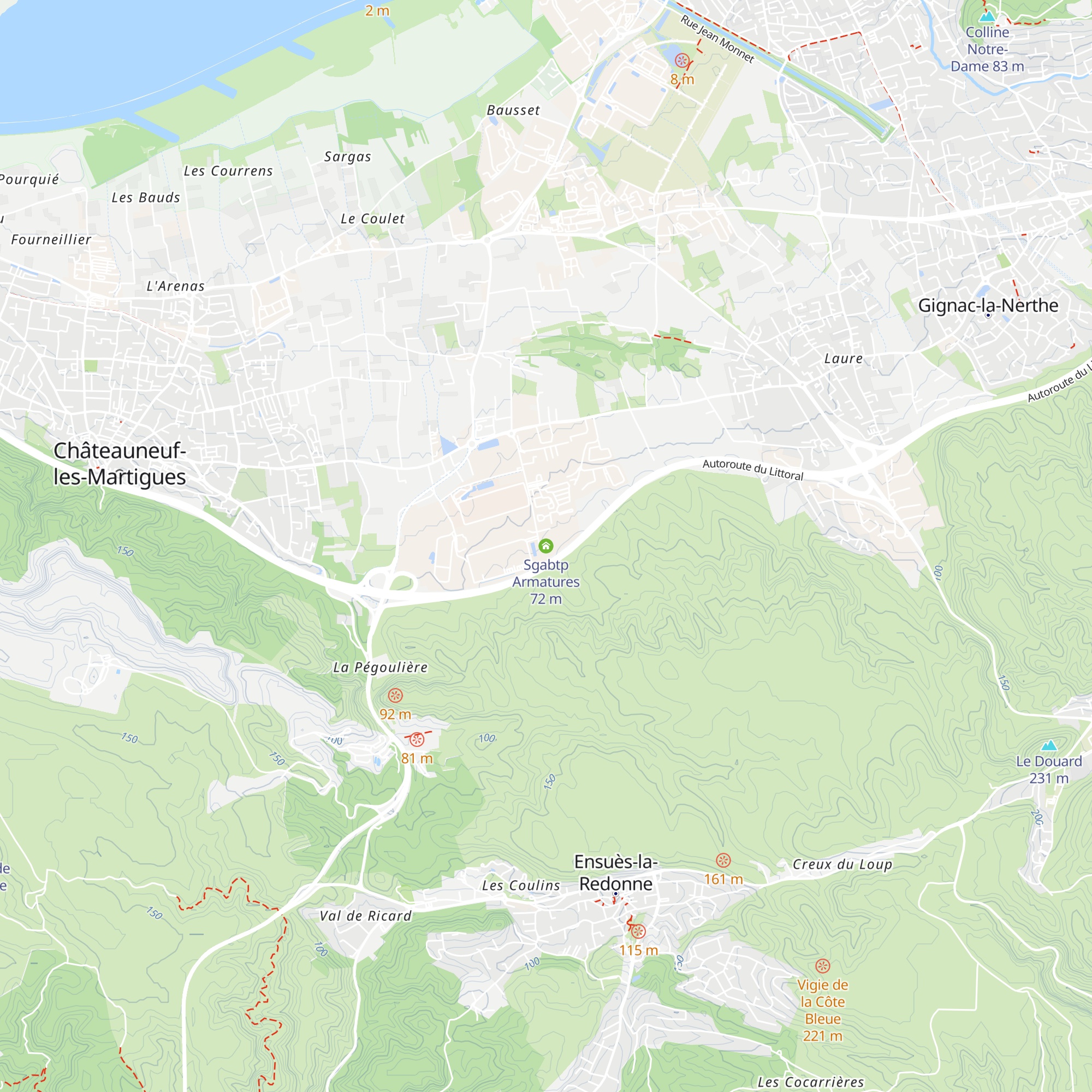 Sgabtp Armatures map
