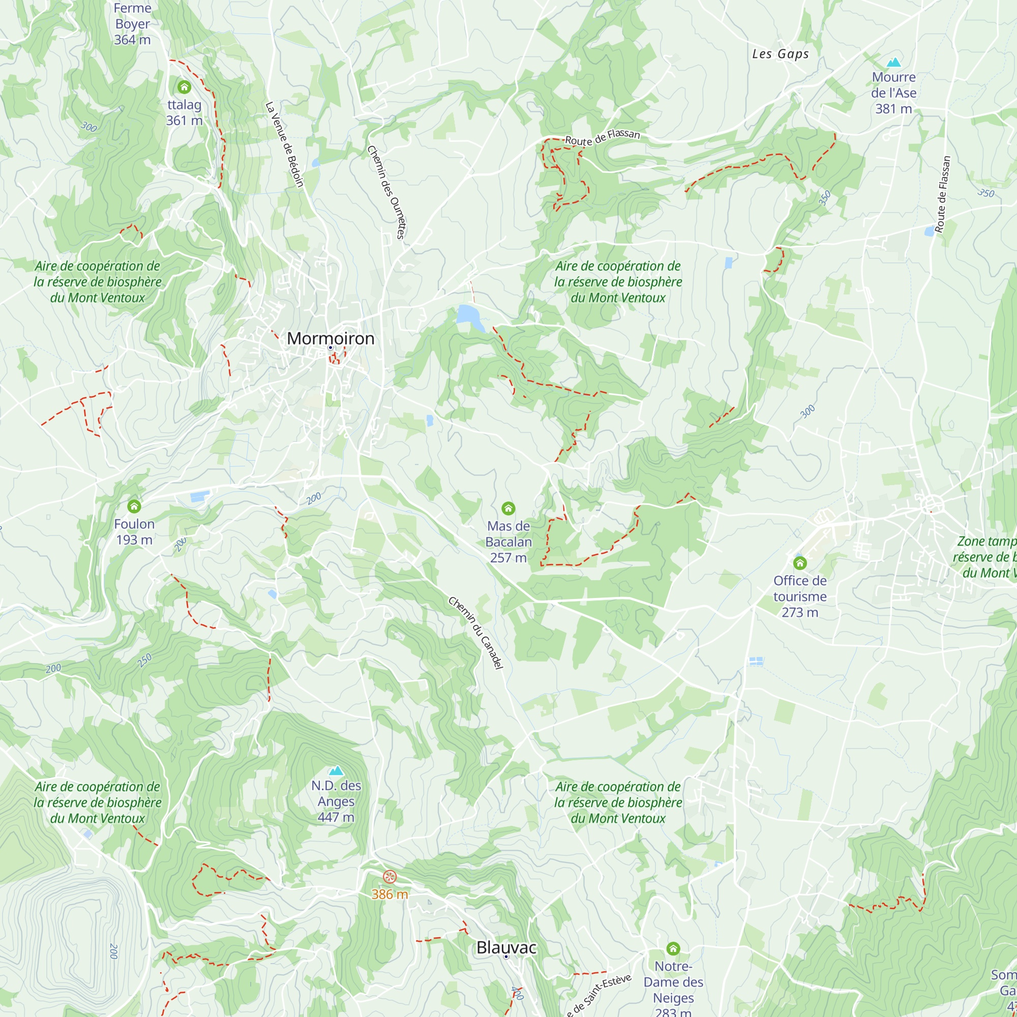 Mas de Bacalan map