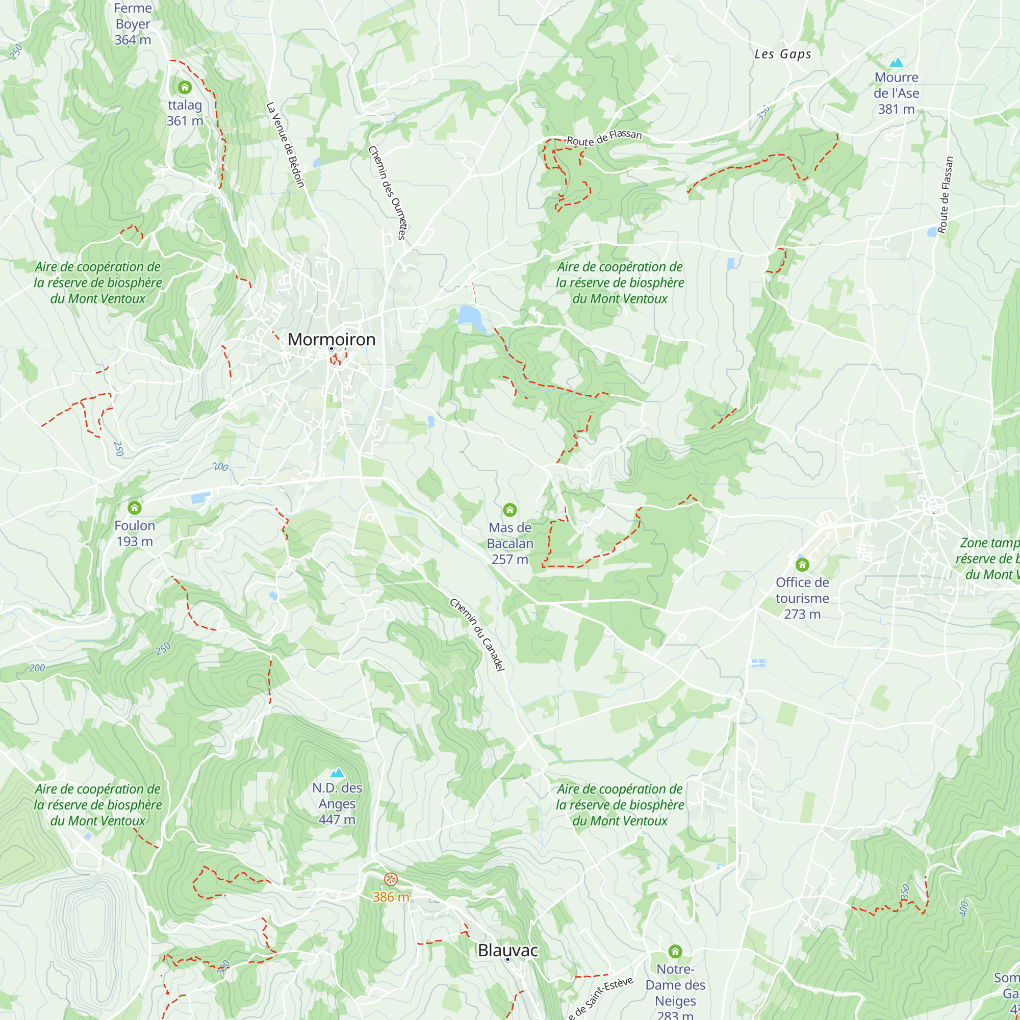 Mas de Bacalan map