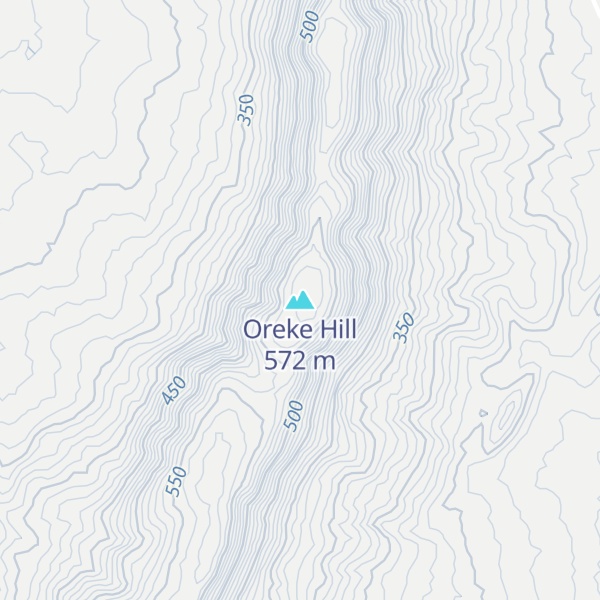 Map of Oreke Hill