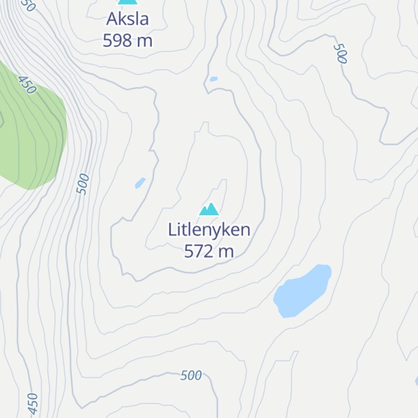 Map of Litlenyken