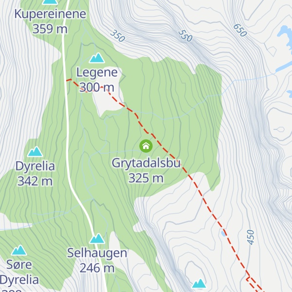 Map of Grytadalsbu