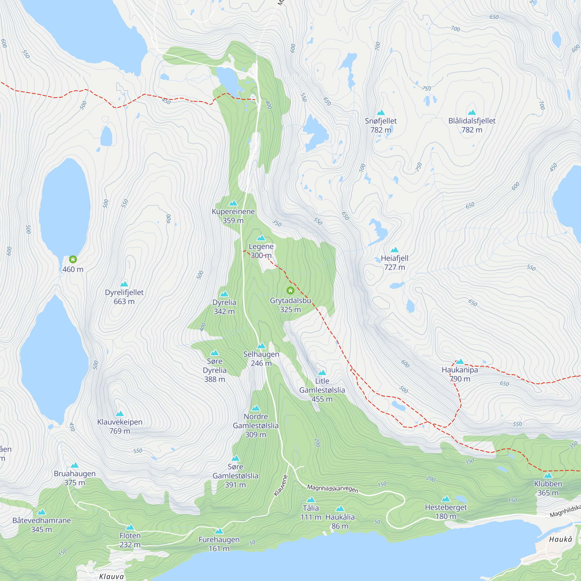 Grytadalsbu map