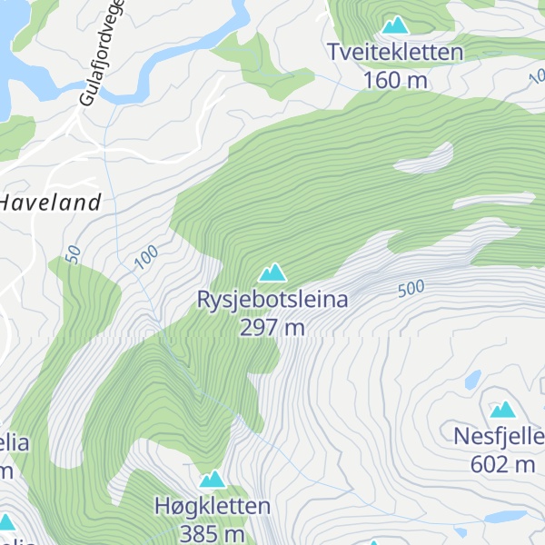 Map of Rysjebotsleina