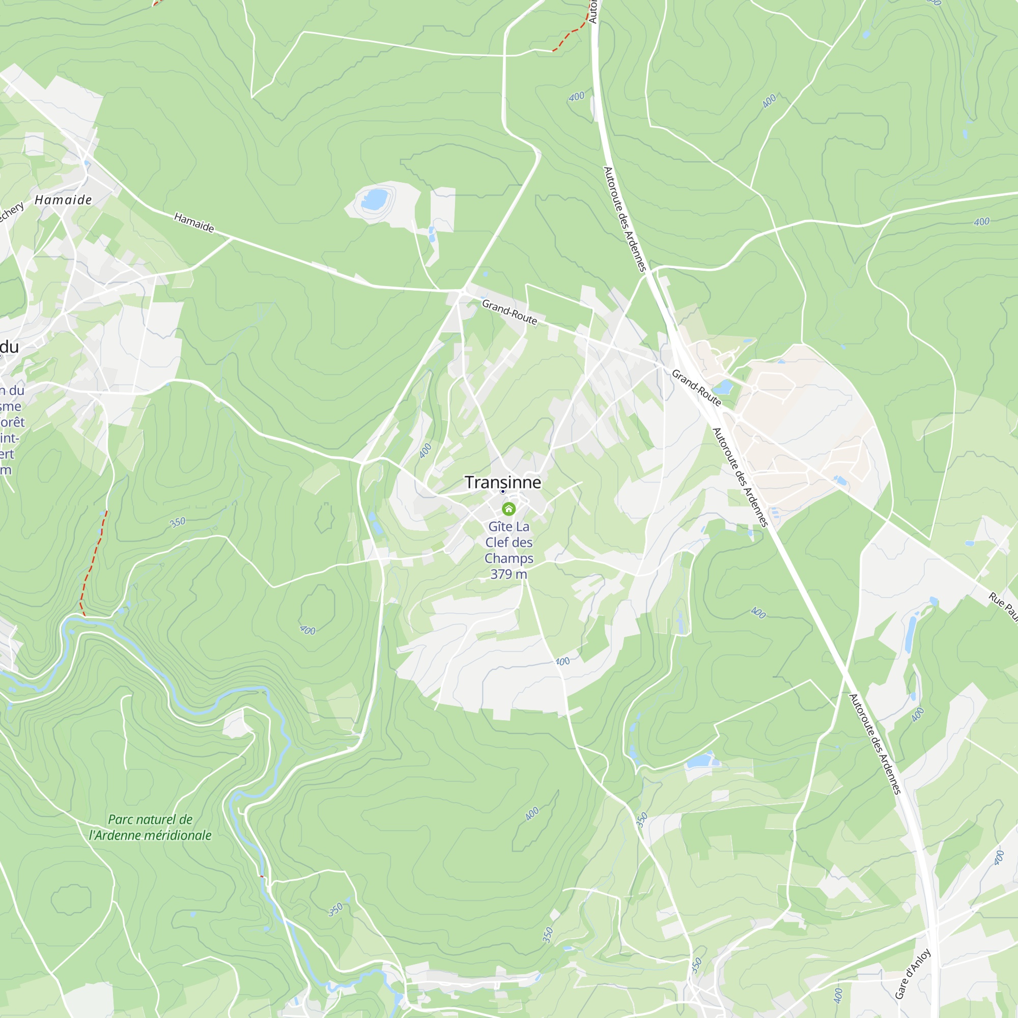 Gîte La Clef des Champs map